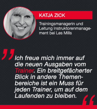 Trainer-Magazin Testimonial Katja Zick