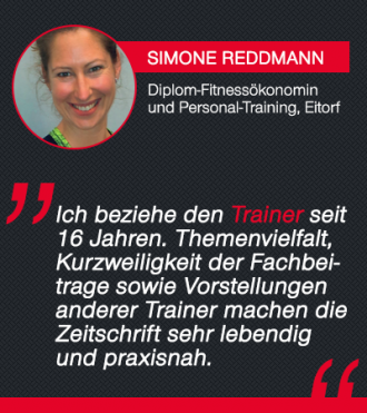 Trainer-Magazin Testimonial Simone Reddmann
