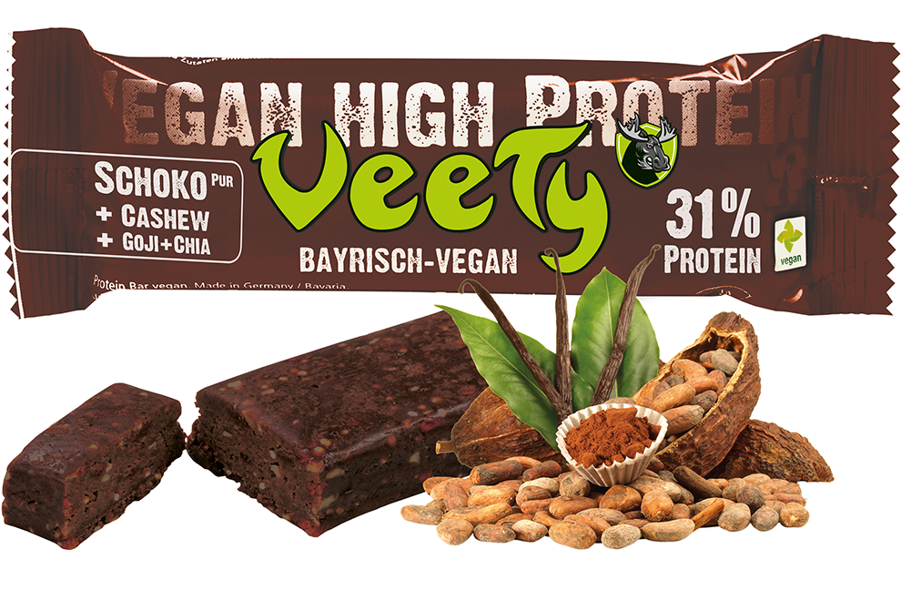 Veety – Schoko pur mit 31% Pflanzenprotein