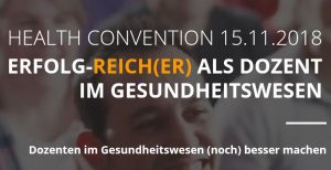 Health Convention am 15.11.2018 in Berlin